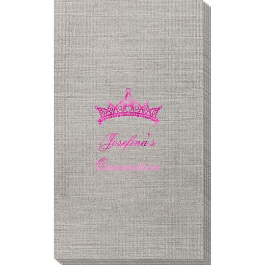 Diamond Crown Bamboo Luxe Guest Towels